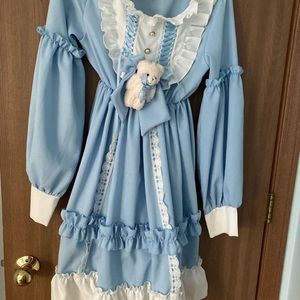COPY - Lolita princes dress measurements bust 38 ,length 39 shoulder 14 sleeve …